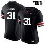 Youth Ohio State Buckeyes #31 Vic Janowicz Black Nike NCAA College Football Jersey Athletic HLQ6644LM